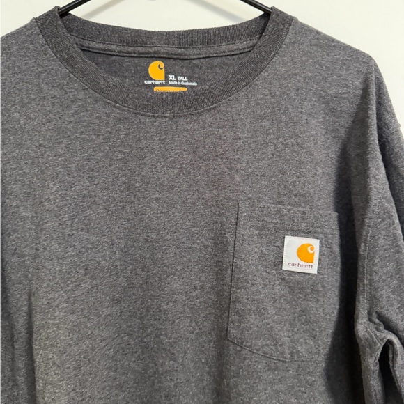 Carhartt Charcoal Long Sleeve XLT Tee - Picture 10 of 13